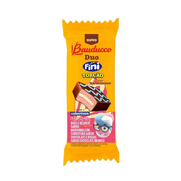 Bolo Duo Marshmallow Wfini Bauducco 30gr