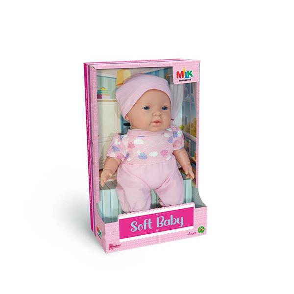 Brinq Boneca Soft Baby Milk