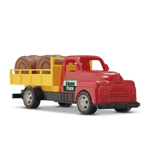 Brinq Caminhao Agro Farm Orange Toys