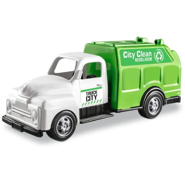 Brinq Caminhao Coleta City Orange Toys
