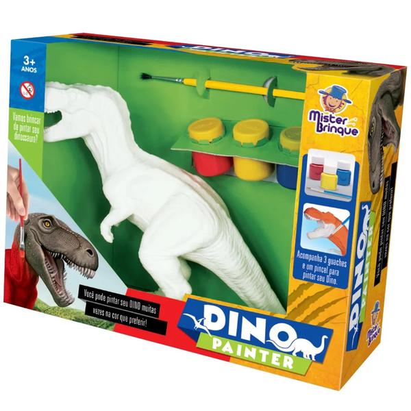 Brinq Pintura Dino C/3 For Kids