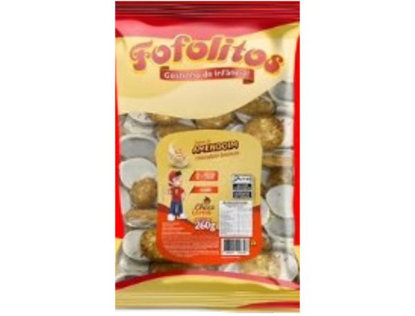 Broa De Amendoim chocolate branco Fofolitos 260gr