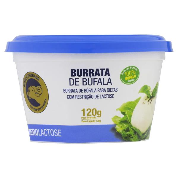 Burrata De Bufula Zero Lac 120g Cruzilia