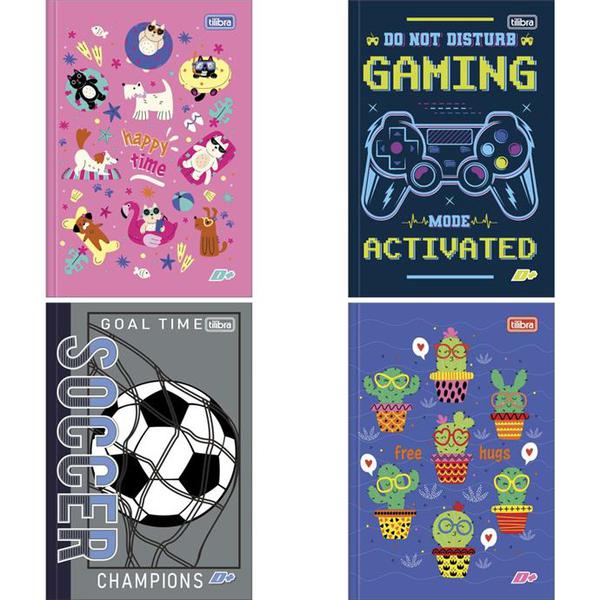 Caderno Broch Cp Dura D+ 48f Tilibra