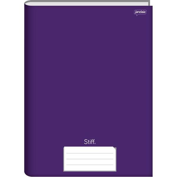 Caderno Broch Cp Dura Lila Stiff 96f Jan