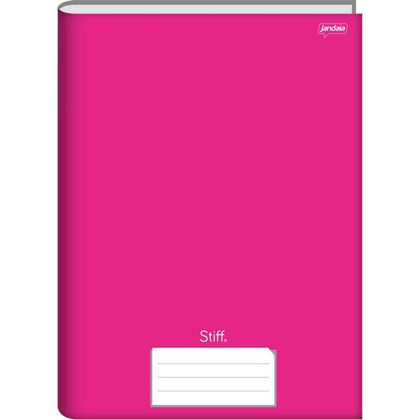 Caderno Broch Cp Dura Rosa Stiff 96f Jan