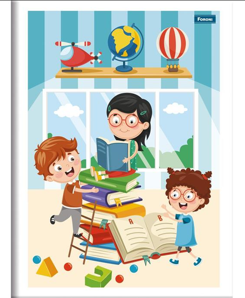Caderno Brochura Cd infantil 60 fls
