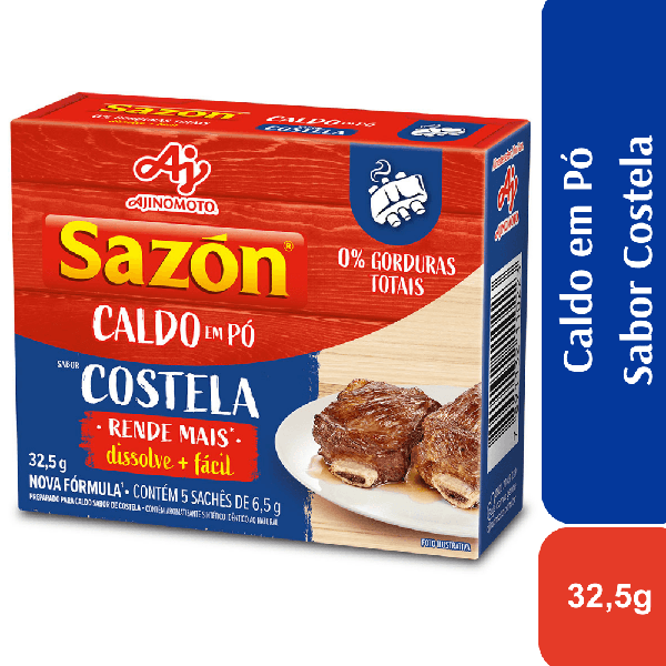 Caldo Costela Sazon 32,5gr