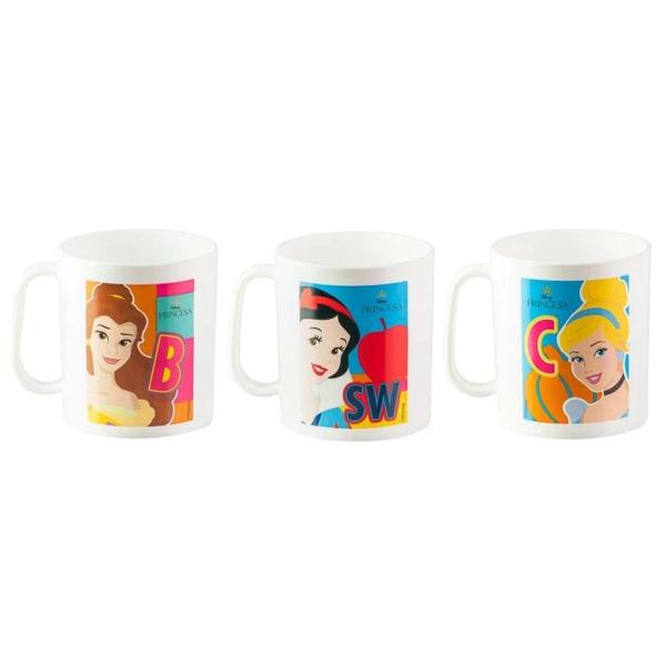 Caneca Plast Princesas Plasduran 400ml