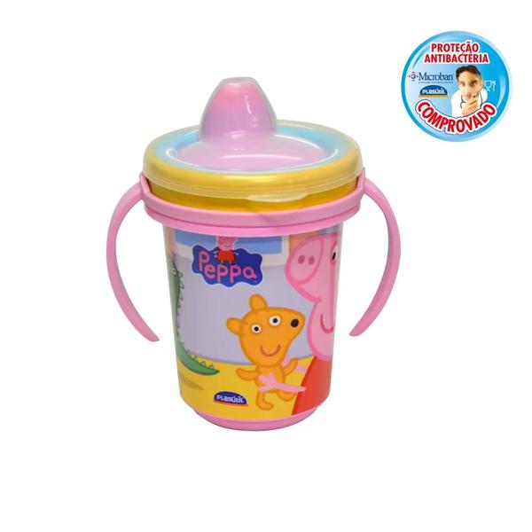 Caneca Trio Peppa Pig 330 ml plasutil