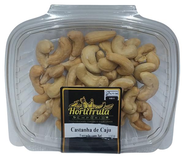 Castanha De Caju Torr. C/Sal 100gr