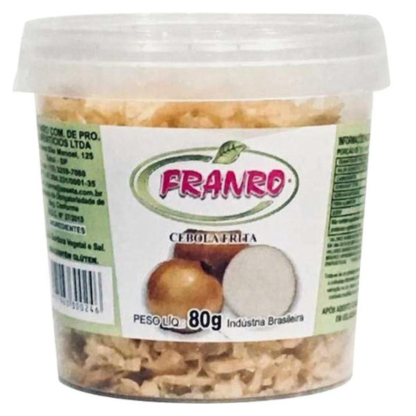 Cebola Frita Franro 80gr