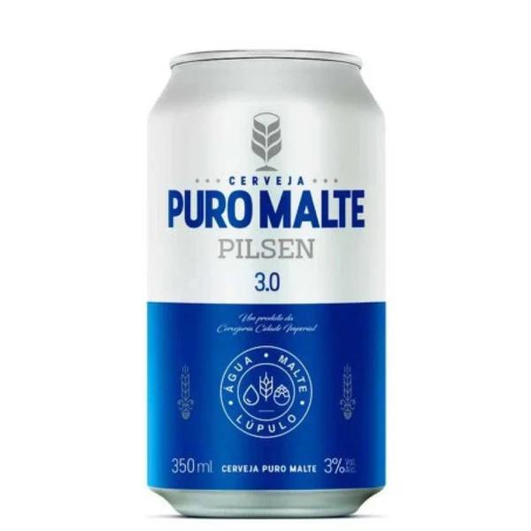 Cerveja Império Pilsen 3.0 Puro Malte Lata 350ml