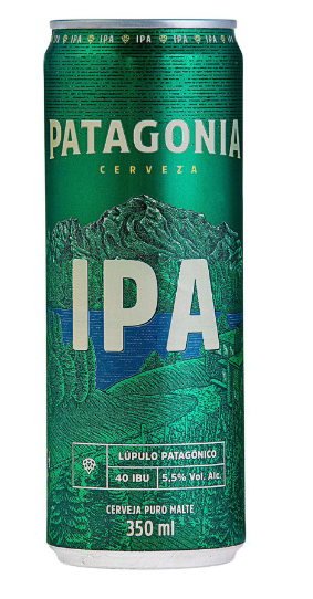 Cerveja Patagonia 350ml Ipa Lt