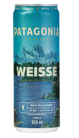 Cerveja Patagonia 350ml Weiss Lt