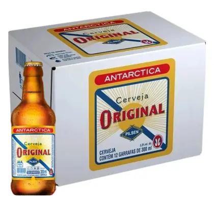 Cerveja Pilsen Antarctica Retornavel 12x300ml