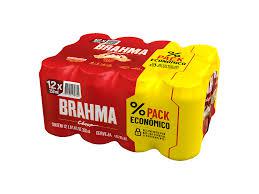 Cerveja Pilsen Brahma promo C/12 Latas 350ml