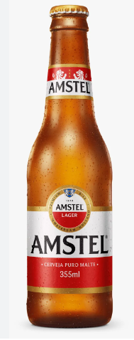 Cerveja Puro Malte Amstel Ln 355ml