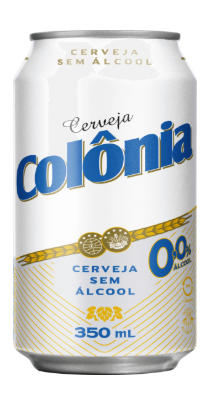 Cerveja Zero Alcool Colonia Lt 350ml
