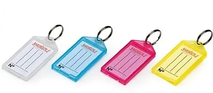 Chaveiro Etiqueta Waleu