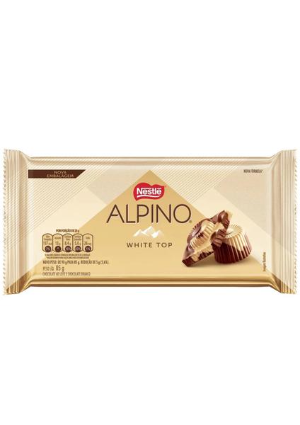 Chocolate Alpino White Barra Nestle 85gr