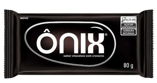 Chocolate Barra Onix 80g Choco Crocante