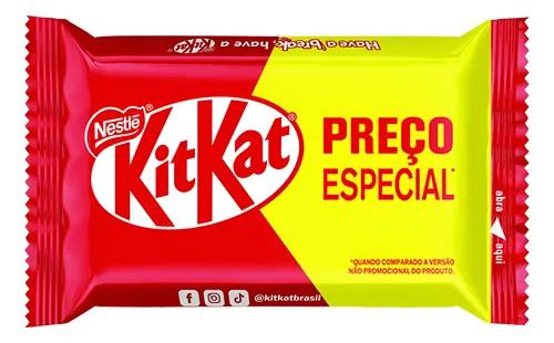 Chocolate Kit Kat Ao Leite ebm promo Nestle 41,5gr
