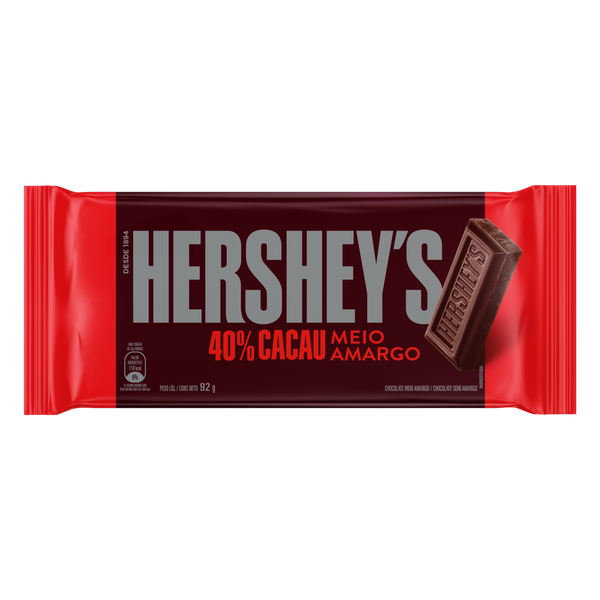 Chocolate Meio Amargo 40 Hersheys 75gr