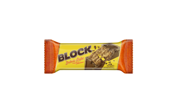 Chocolate Paçoca Block Arcor 45gr