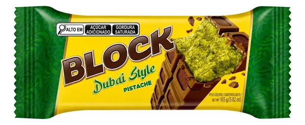 Chocolate Pistache Block Arcor 165gr