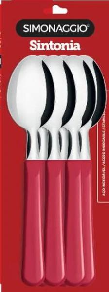 Colher De Mesa Sintonia Vermelho Colmeia