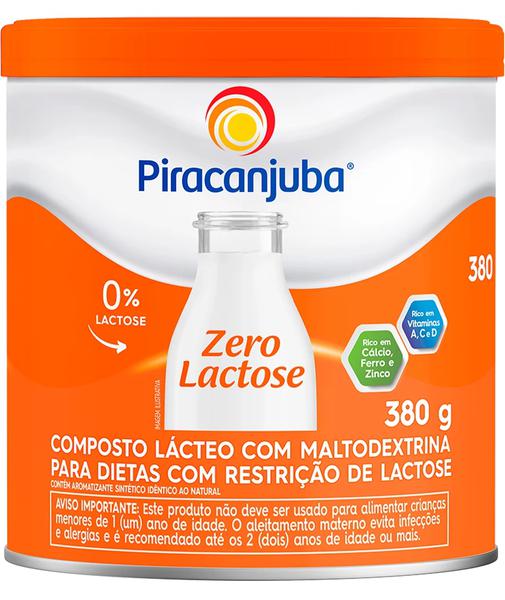 Composto Zero Lactose Piracanjuba 380gr