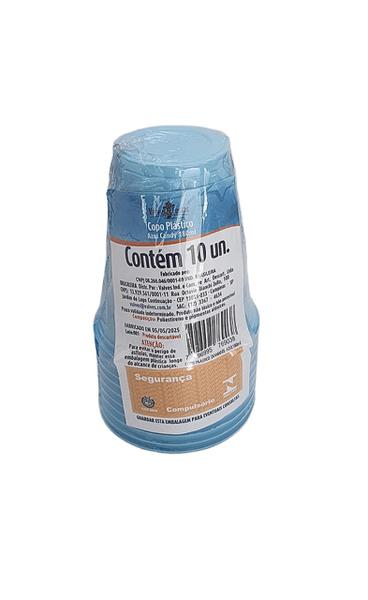 Copo Diamante 180ml Candy Azul Fest