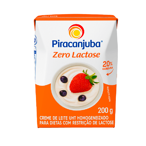 Creme De Leite Piracanjuba 200g Tp Zero Lactose