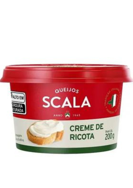 Creme De Ricota 200g Scala