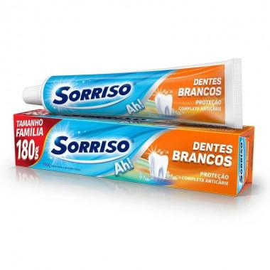 Creme Dental Dentes Brancos Sorriso 180gr