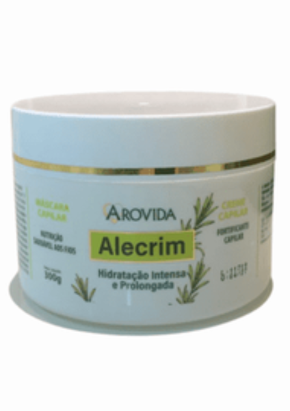 Creme Mascara P/Tratamento Alecrim Arovida 300gr