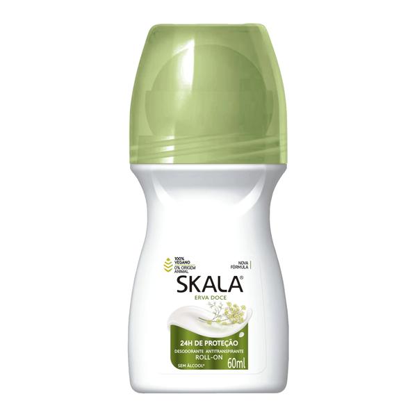 Desod Fem Rollon Erva Doce Skala 60ml