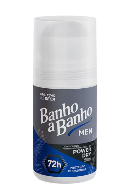 Desod Men Rollon Power Dry 50ml Banho a