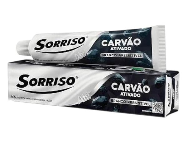 Display sorriso 60gr carvao e sorriso  90gr