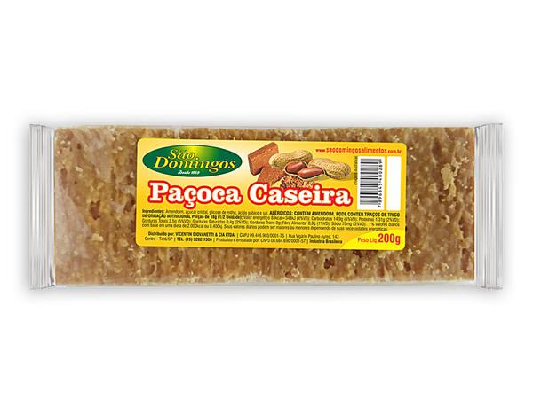 Doce Amendoim Pacoca Caipira Sao Domingos 20gr