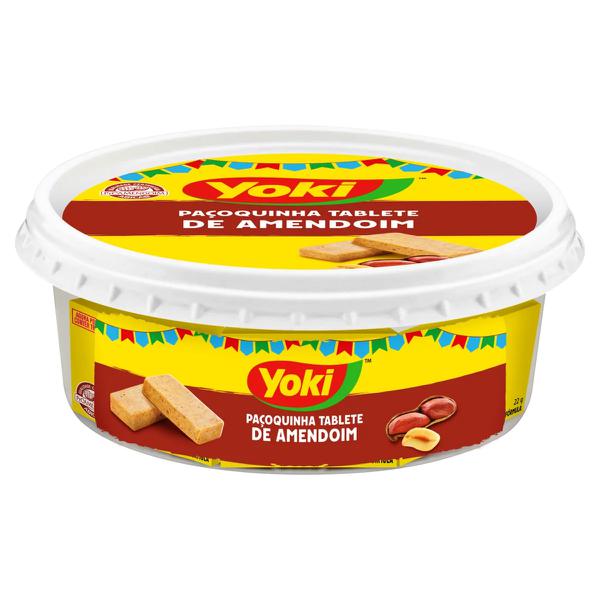 Doce Amendoim Pote Tablete Yoki 352gr