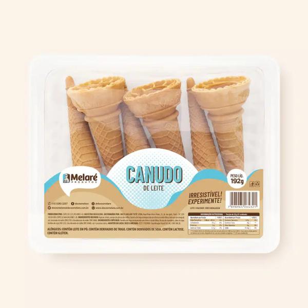 Doce Canudo Leite Melare 192gr