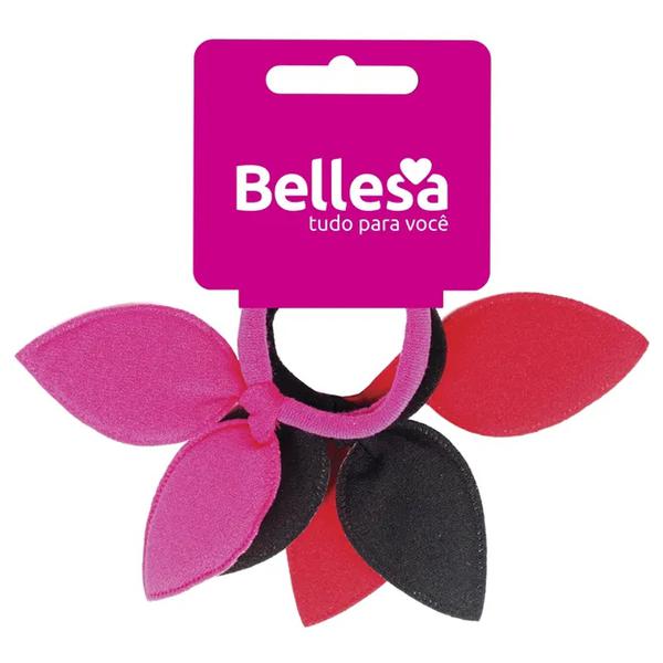Elastico Cabelo Bellesa Meia Gatinha C/3