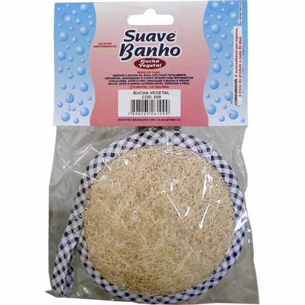 Esponja Vegetal Suave Banho N 9