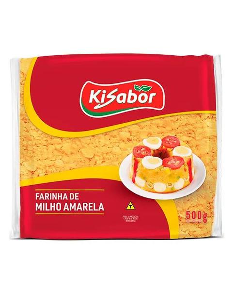 Farinha Milho Amarela Kisabor 500gr