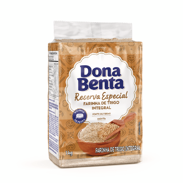 Farinha Trigo Integral Dona Benta Pacote 1kg