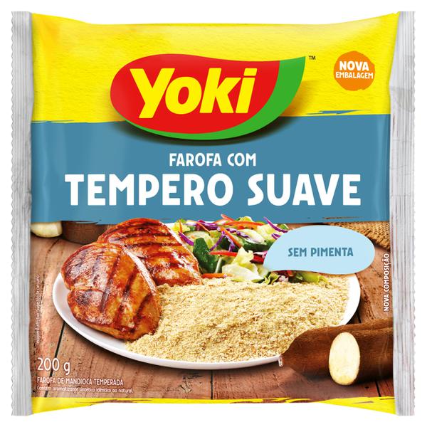 Farofa Mandioca Suave Yoki 200gr