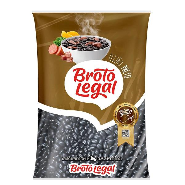 Feijão Preto Tp 1 Broto Legal 1kg