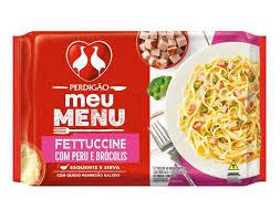 Fettuccine C/ Peru e Brócolis 350gr Perdigão